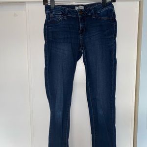 Dark Blue Skinny Jeans- Size 4!